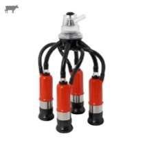 Milking Demi 160cc Claw/покрышка Algan с короткими сосками/красная крышка